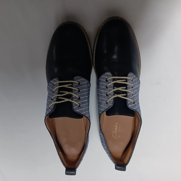 Clarks Ladies  Leather Zyris Toledo Oxford. Size 10 - Picture 7 of 9